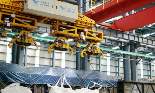 火車(chē)噸袋全自動(dòng)裝車(chē)機(jī)